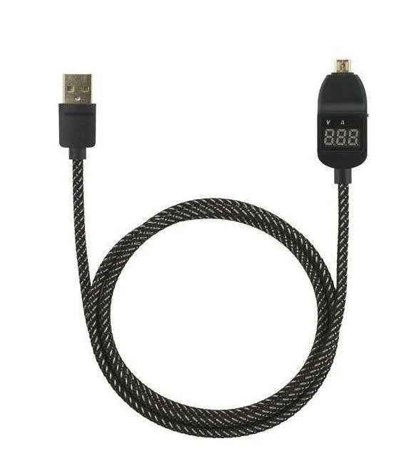 STOD Micro USB кабель 4 фута светодиодный дисплей зарядное напряжение защита тока для samsung Nexus huawei zte OPP Mi зарядное устройство Doctor Wire