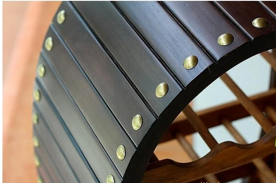 Wine red wine reveals ark.. Solid wood elliptical wine. Red wine. Tea table