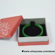 24 шт./партия, винтажная шкатулка для ювелирных изделий, HL-14102802 для браслетов, витрины, упаковка, Подарочная коробка для браслета 9*9*3,5 см