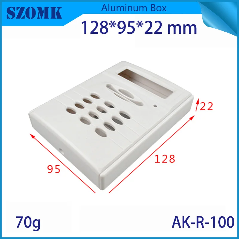 

10piece abs plastic electrical enclosure FRID reader junction boxplastic box for distribution plastic case 128*95*22mm