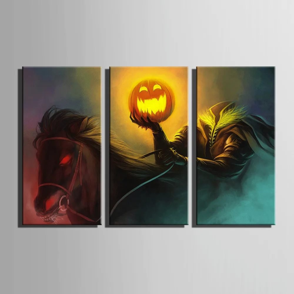 

HD Animal Halloween Canvas Art Print Painting Poster, Print Wall Pictures For Home Decoration, Wall Decor Wall Art 18091102