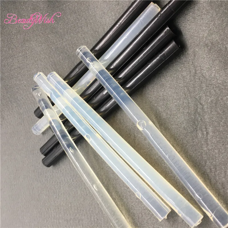 2Pcs Italian Keratin Glue Stick Black Salon Keratin Glue Sticks For Rebonding Hair Extension Color In White Color 2Pcs Italian Keratin Glue Stick Black Salon Keratin Glue Sticks For Rebonding Hair Extension Color In White Color
