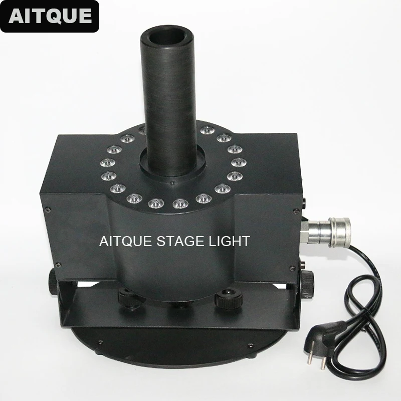 

10pcs stage equipment 18x3w 3in1 led co2 jet Led Disco CO2 Fog Machine Party Co2 Jet With DMX-512 Control