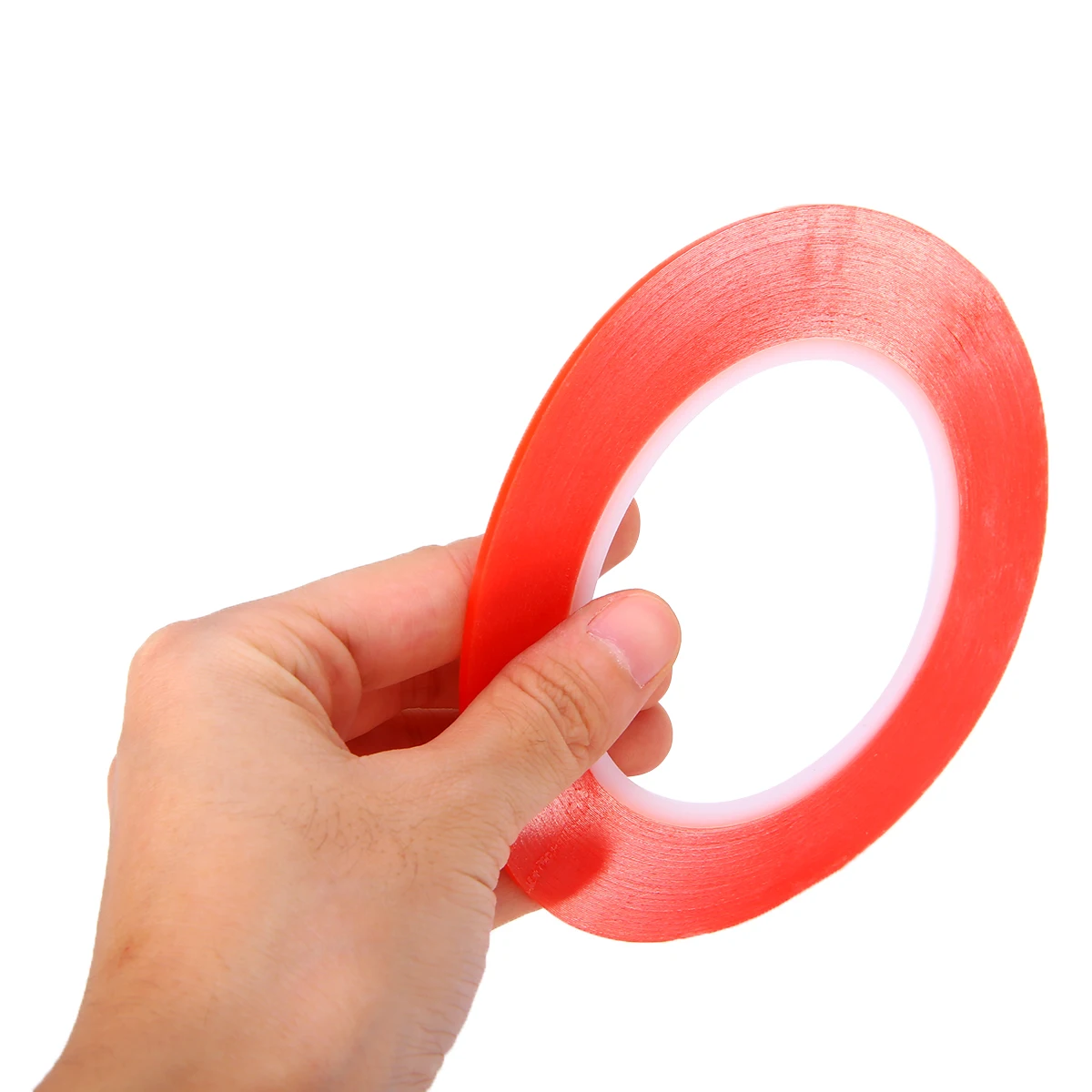 2/3/5/8/10mm Red Film Double Side Sticky Adhesive 25M Acrylic Transparent Adhesive Tape For LCD Screen/Flex Cable Repair