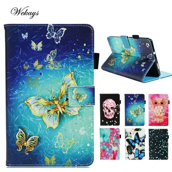 

Wekays Fashion Cartoon PU Leather Stand Holder Cover Case For Huawei Mediapad M3 Lite 8.0 CPN-W09 CPN-AL00 8.0 inch Tablet Case