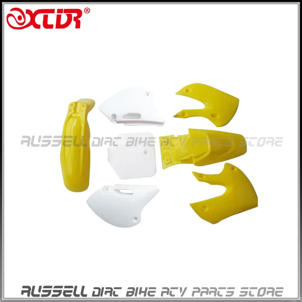 Plastic Fender KITS cover full set For BBR Style dirt bike / pit bike motorcycle accessories,motorcycle fairing