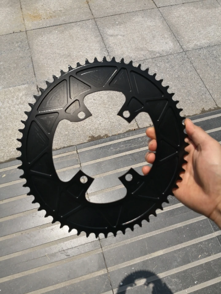 Овальное цепное кольцо 110BCD для Shimano UT R8000 R9100 Кривошип 1x система узкое широкое