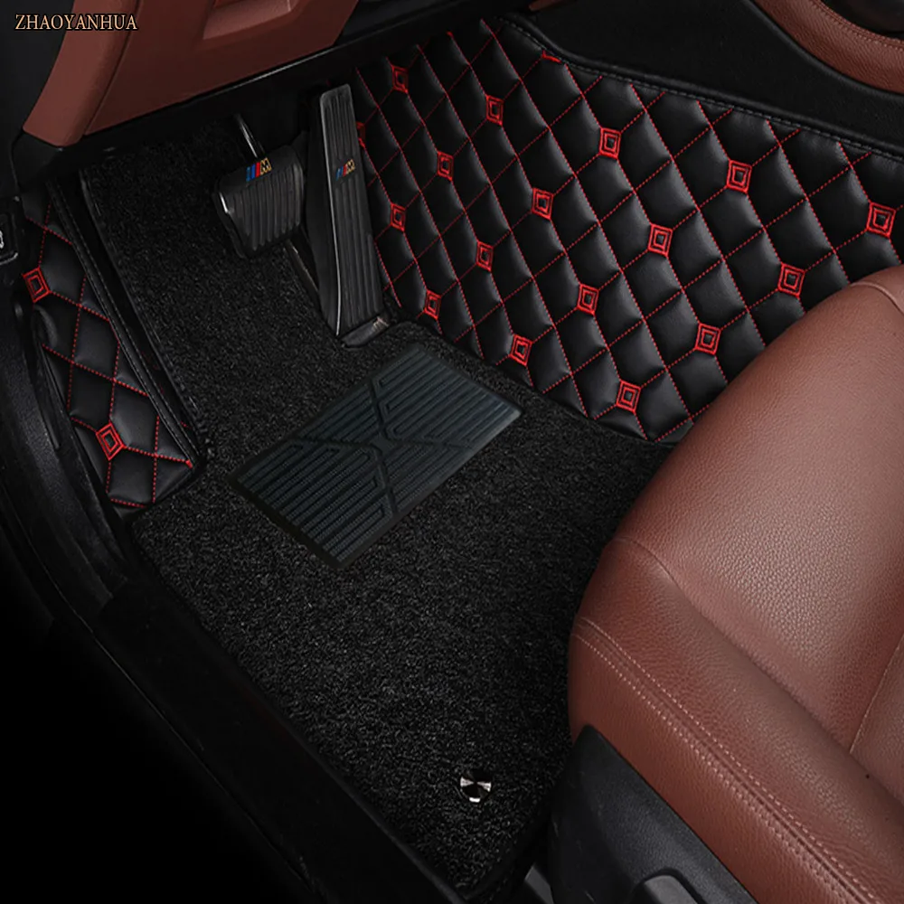 "ZHAOYANHUA Car floor mats for BMW 2 series F22 Coupe F23 Convertible