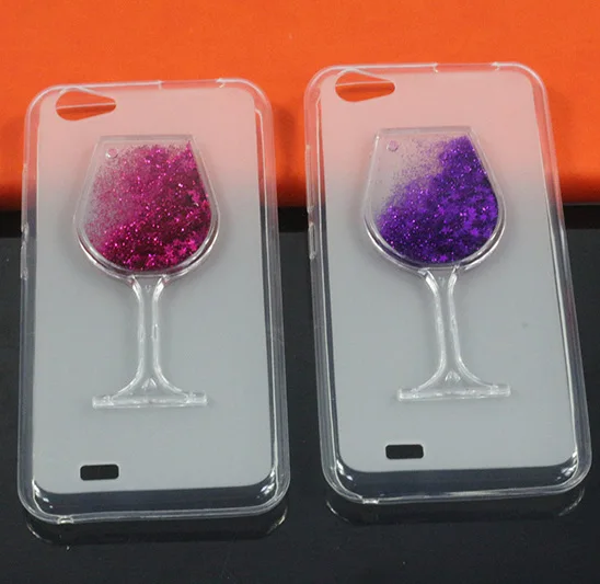 

Soft Tpu Phone Case For Vertex Impress Luck Glitter Star Liquid Quicksand Wine Glass Back Cover For Vertex Impress Luck Fundas