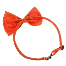 DHDL-Cat Collar pet Dog Bow Tie Puppy Accessory Cute Orange