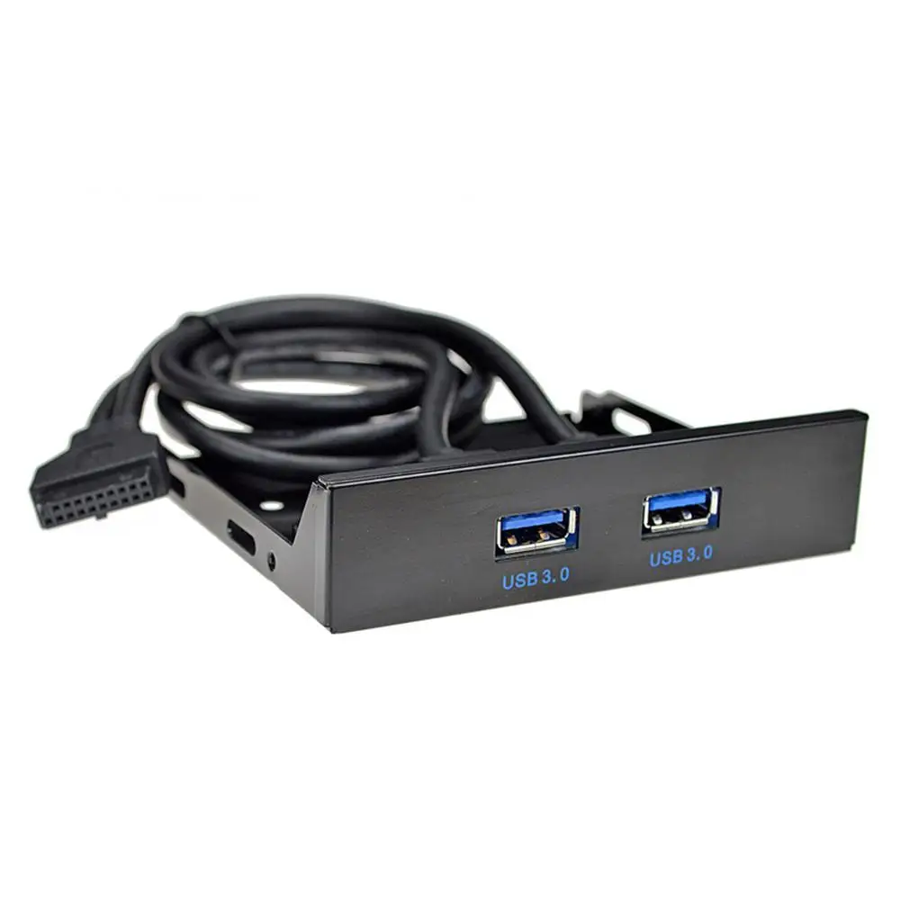 

PCI Express 19/20Pin to Dual USB 3.0 Floppy Drive Front Panel Expansion Card NEW