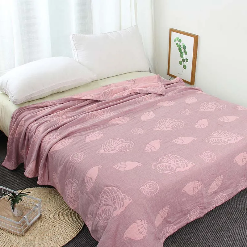 Толстое Стираемое Хлопковое одеяло, банное полотенце, диван, ковер, три слоя марли, пледы, одеяло s, кондиционированное, для комнаты, одеяло, автомобильное одеяло - Цвет: 12