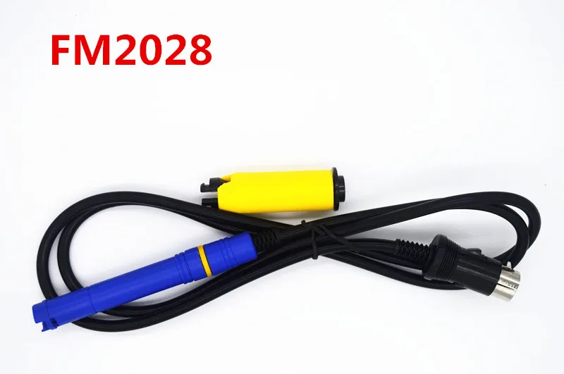 

NOVFIX FM2028 T12 Soldering Handle 8 PIN With T12 weller tip For HAKKO FX951 T12 Electronic Solder Soldering Iron Tips