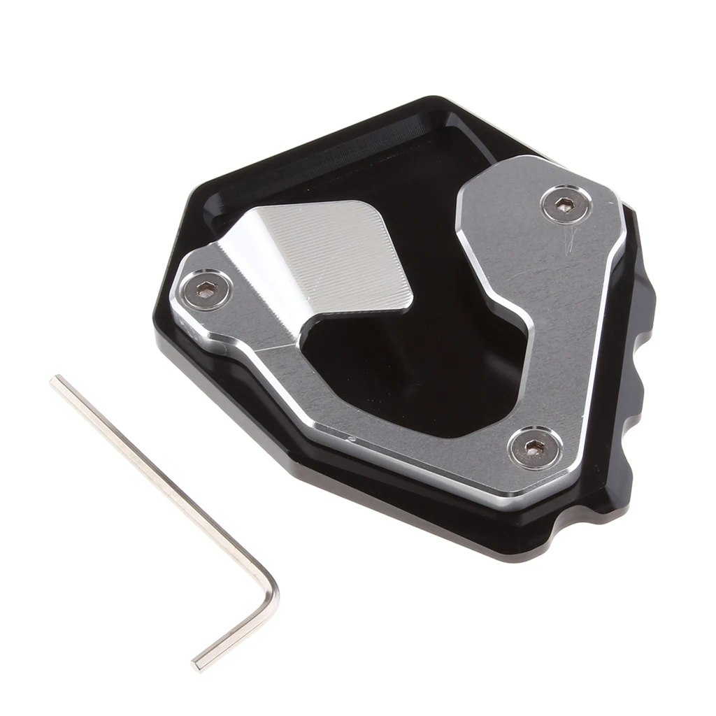 Motorcycle Kickstand Side Stand Plate Pad Base For 2016 2017 2018 HONDA CRF1000L Africa Twin Rear Wheel Cover Splash Guard