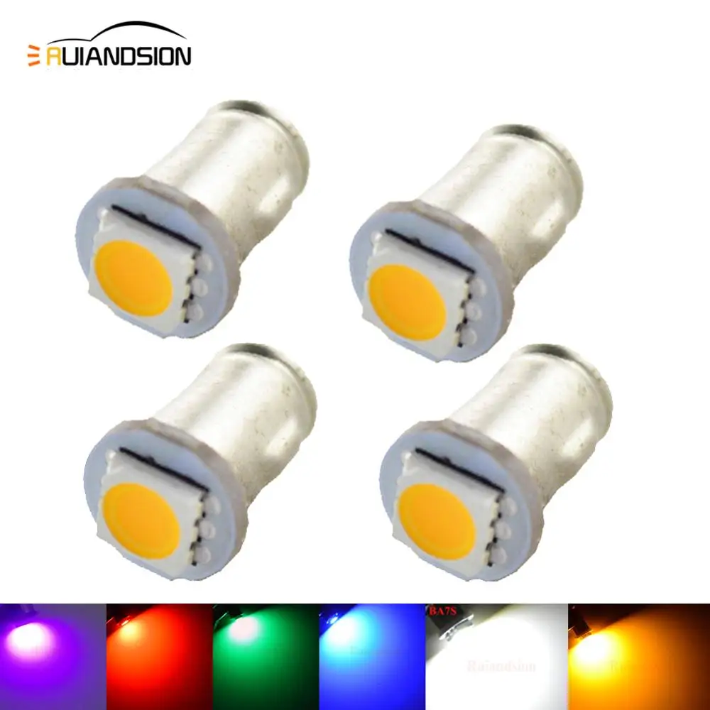 4x Ba7s с источником питания от постоянного тока 6V Отрицательные земли LLB282 5050 1