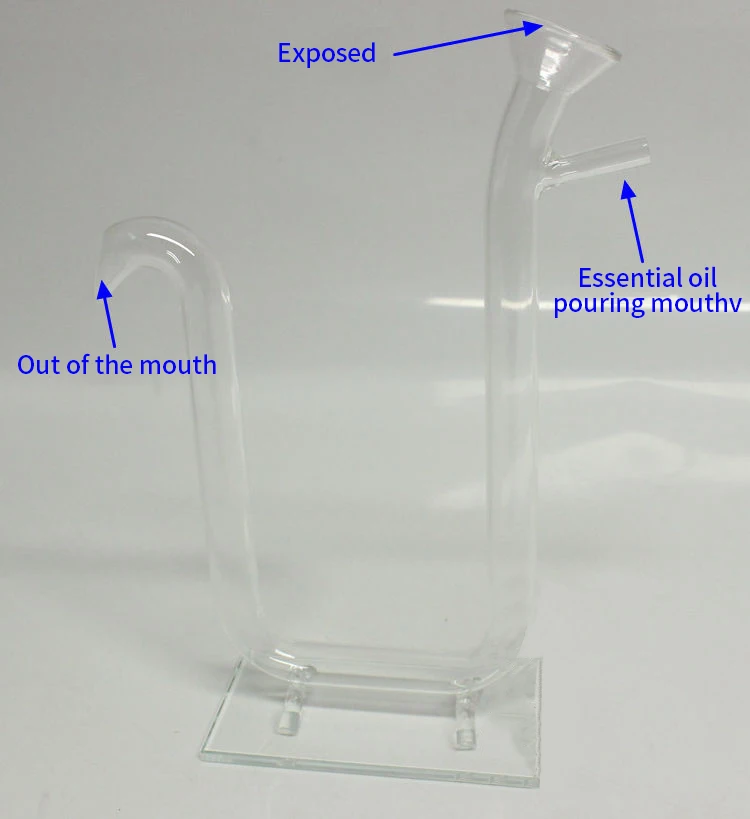 Yuewo Home/Lab Лаванда чистая Роза в росе завод чистая вода эфирные масла трубы акриловая основа росы сепаратор коллектор стеклянная посуда