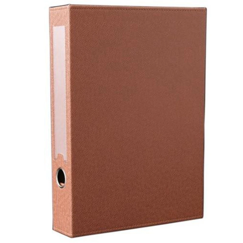 A4 искусственная кожа папка для документов бумажная коробка Органайзер для документов Настольный Органайзер