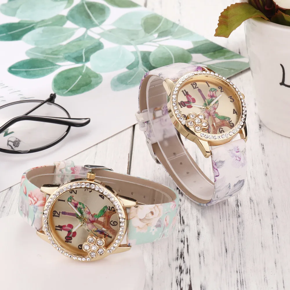 Модные женские часы с ремешком корпус часов цветные Montre Pour Femme|Женские часы| |
