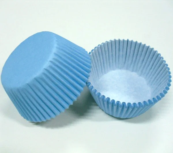 

Free Shipping 100pcs Light Blue Solid Color Paper Cake Cup Liners Baking Cup Muffin Kitchen tool Cupcake Cases