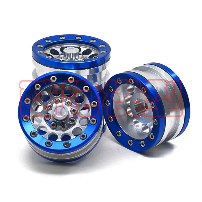 

4Pcs Aluminum Alloy 1.9 Beadlock Wheels Rims for 1/10 RC Crawler Axial SCX10/CC01/D90 90027 90034 Traxxas TRX4 for Rc Car Part