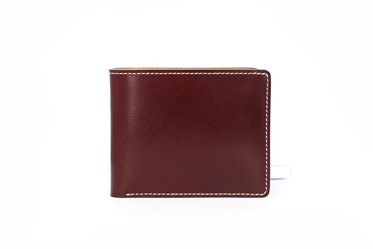 Мужской кошелек из натуральной кожи, роскошный фирменный дизайн, кошелек, Модный маленький мужской короткий кошелек, простая складывающаяся сумка-клатч carteira