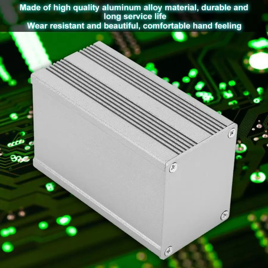 

Project Enclosure Case Printed Circuit Board Instrument Aluminum Electronic Cooling Box DIY Aluminum Box junction box