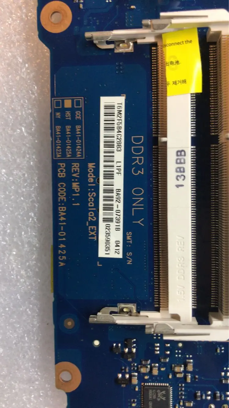 Для SAMSUNG RV411 Материнская плата ноутбука BA41 01425A 01423A BA92 07391B 07395A HM55 GPU GT315M