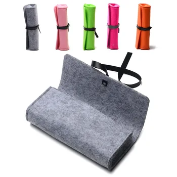 

New Felt Sunglasses Case For Women Colorful Candy Eyeglasses Box Soft accessoires lunettes de vue fundas para gafas de sol