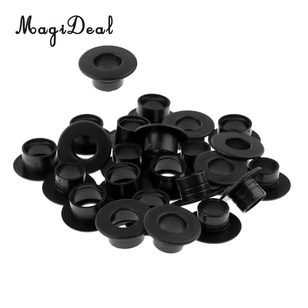 MagiDeal 12 Pieces Foosball Bearing with Screw Thread for Table Football Soccer