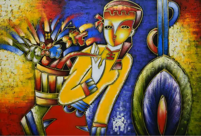 hand painted oil painting