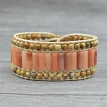 Государства для восстановления древних способов богемный Многослойные натуральный камень браслет быстрорастущий щит eaby горячие стиль поставки