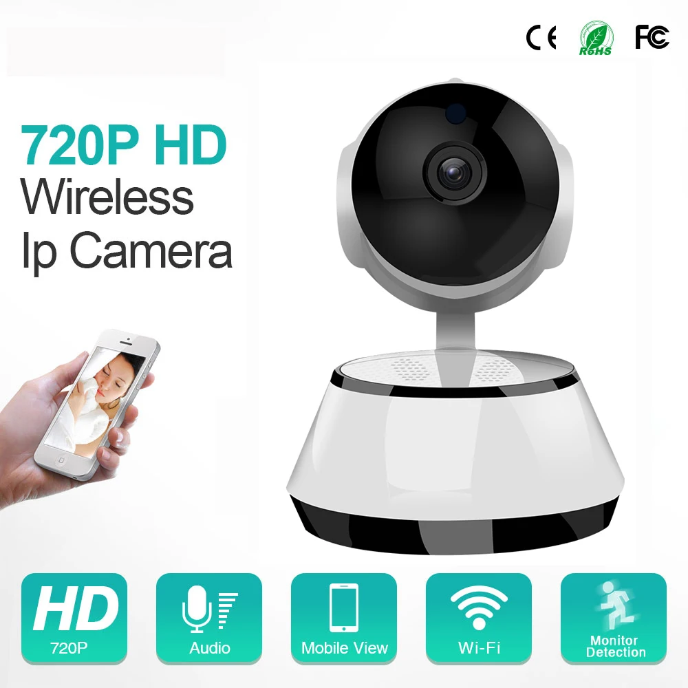 Беспроводная IP камера ZGWANG 720P HD Wi Fi видеонаблюдения наблюдения с ночным видением