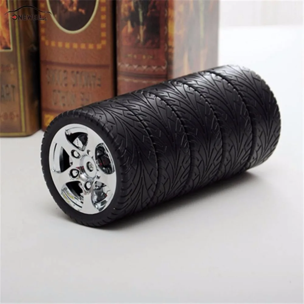 6 цветов кружка для шин из нержавеющей стали автомобильная Удобная креативная