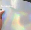 Size A4 Holographic Rainbow Glossy Self Adhesive Vinyl Film Label Sticker For Scrapbooking Paper Craft 10/30/50 You Pick ► Photo 3/6