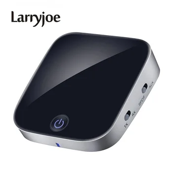 

Larryjoe New Bluetooth Transmitter Receiver Wireless Audio Adapter with Optical Toslink/SPDIF and 3.5mm Stereo Output Support