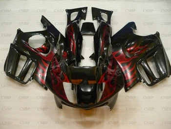 

CBR 600 F3 1995 - 1998 Full Body Kits CBR 600 F3 1997 Fairing Kits CBR600 F3 1996 Black Red Flame Fairing Kits