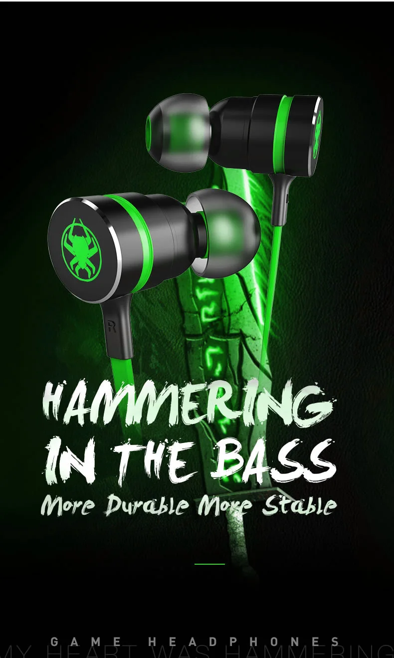 Наушники с микрофоном для razer Hammerhead V2 Pro, Розничная коробка, игровые наушники с шумоизоляцией, стерео наушники с глубоким басом