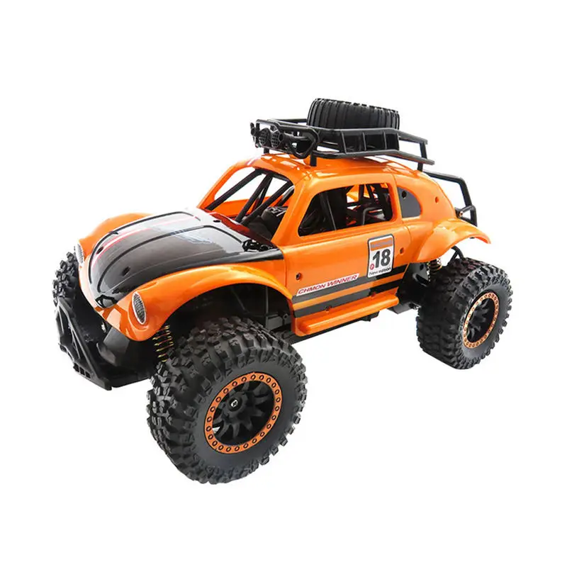 

Flytec Mini 1:14 Scale Rock Utility Vehicle Truck Rally Car Remote Control Car Orange