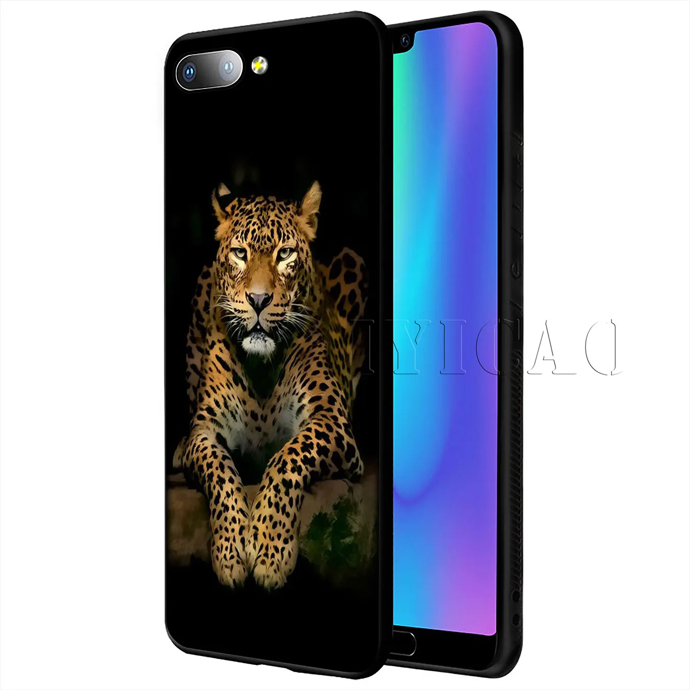 Мягкий чехол IYICAO для Huawei P20 Pro P10 P8 P9 P30 Lite Mini 2017 P Smart 2019|Бамперы| |
