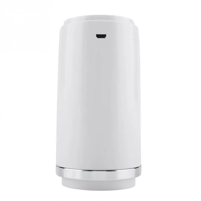 Портативный бутилированный водяной насос USB Перезаряжаемый дозатор для дома, кухни, офиса использовать Ho использовать удерживающий прибор - Цвет: Белый