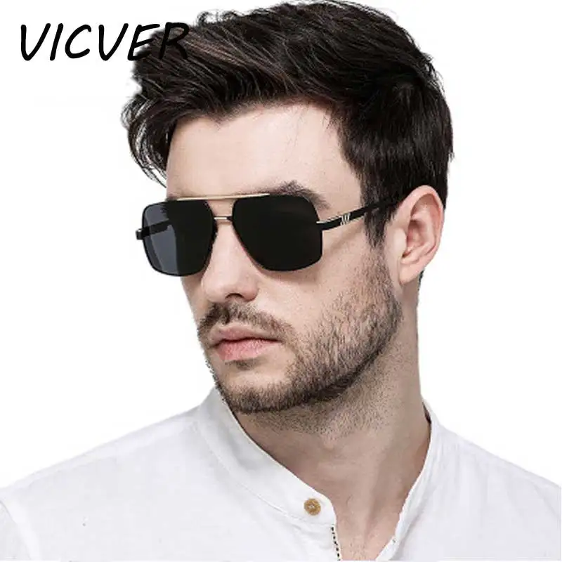 Stylish Sunglasses Men Polarized High Quality Classic Coating Sun ...