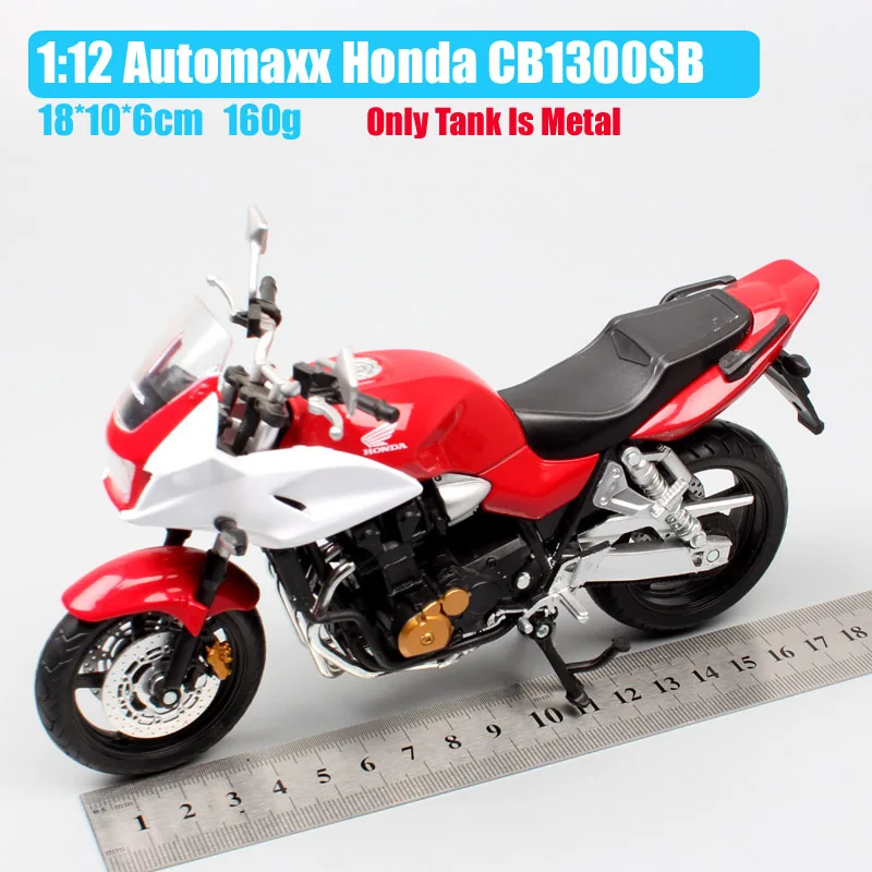 1/12 Automaxx Honda CB1300SB CB1300 супер четыре масштаба мотоцикл Diecasts& игрушечные транспортные средства велосипед игрушки реплики для малыша мальчик коллектор