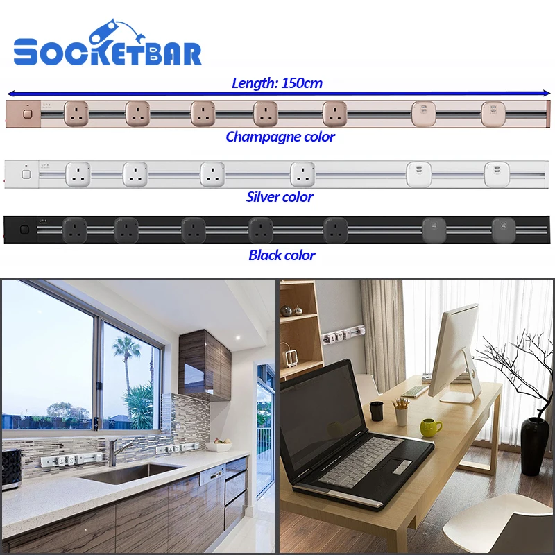 

Factory Total Switch 150cm 4000W Tomada Stopcontact 3C LED Light Meeting Room Living Room