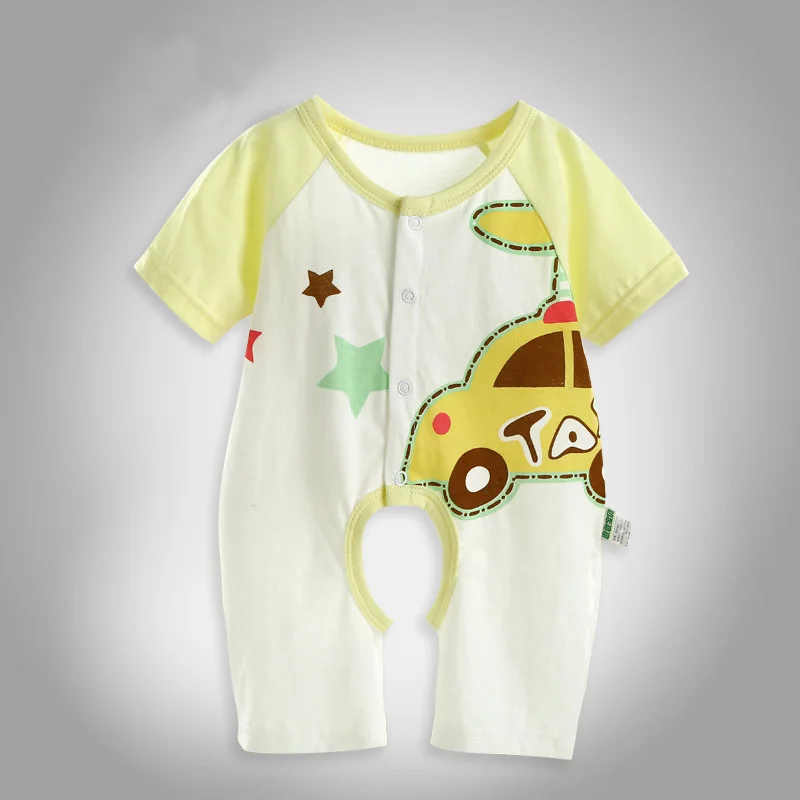 

Summer 2015 0-2 years Baby romper cotton roupa infantil baby boy clothes baby girls conjoined creeper character Baby Costume