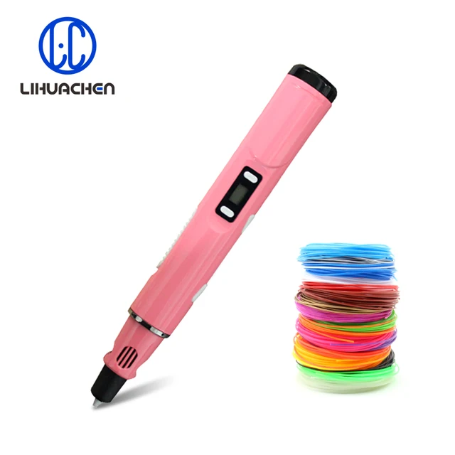 Cheap 3D pen environmentally friendly 3D printing pen large OLED display easy to use for children's use support 1.75mm PLA filament Cheap 3D pen environmentally friendly 3D printing pen large OLED display easy to use for children's use support 1.75mm PLA filament