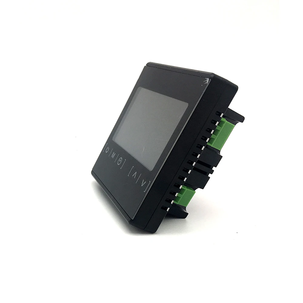 110 в 120 в 220 в цифровой жк-контроллер температуры программируемый термостат для теплого пола комнаты - Цвет: electric black