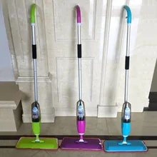 2017 Multifunctional Home Used Water Spray Mop Flat Mop One hand Operating Long Handle Home Supplies
