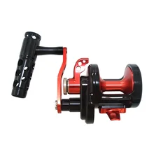 TC500 Baitcasting катушки океан лодка рыбалка все-металлический барабан колеса 9+ 2BB соотношение 6,3: 1 двойной тормоз систе литье рыболовное колесо