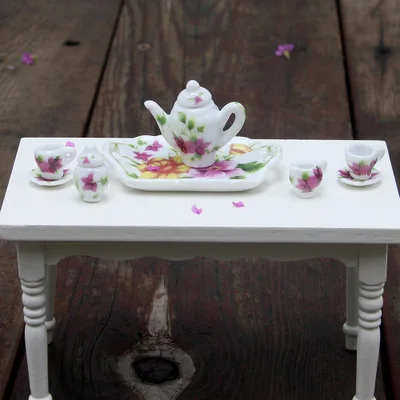 

Home Decoration AccessoriesMiniatures for terrariums Direct Selling Hot Sale!1:24 Doll House Mini Portable Ceramic Trinkets