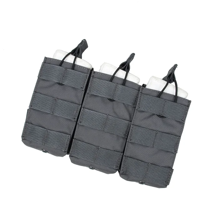 Тройная открытая верхняя Сумка MOLLE Mag Pouch 5 56 (SKU051111) TMC Cordura|Мешочки| |